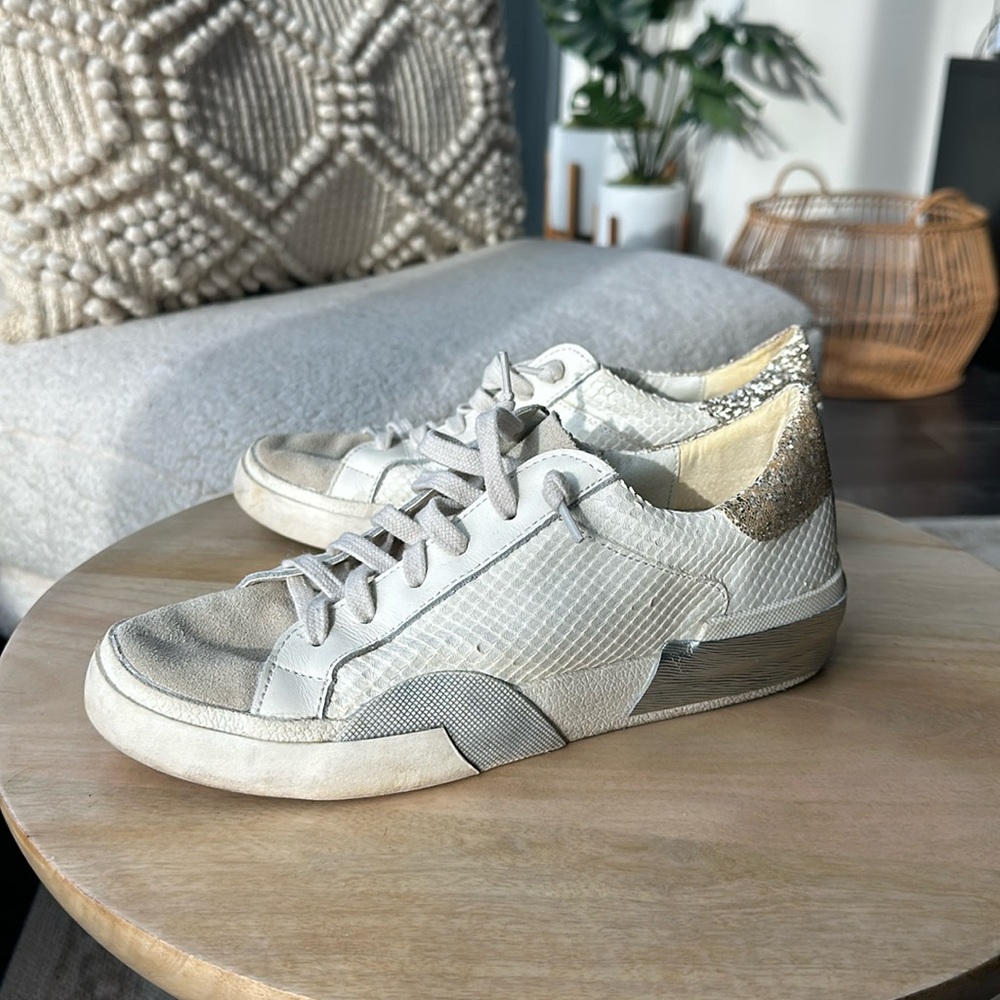 Dolce Vita Zina Sneakers - Silver/Gold